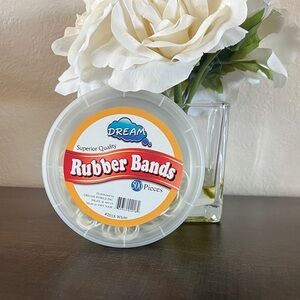 Dream Rubber Bands - White - 500 Pieces
